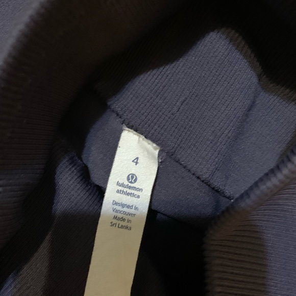 Blue charcoal Lululemon Athletica Leggings - Picture 4 of 4